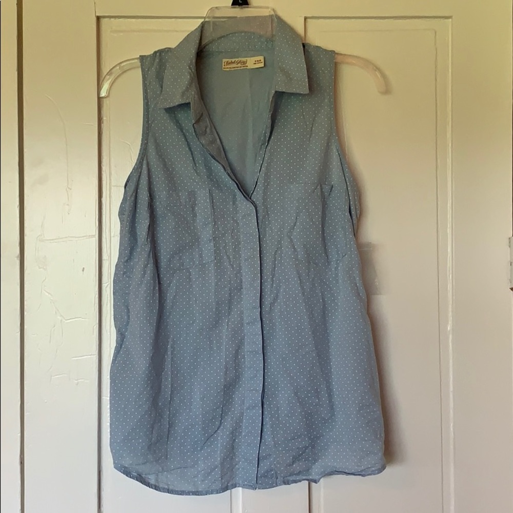 Faded glory sleeveless blouse